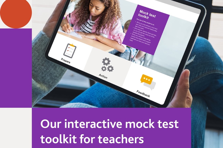 Interactive mock test for teachers